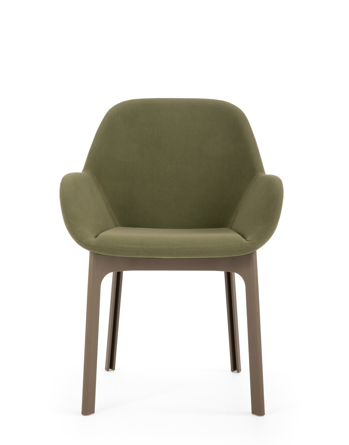 Clap Armchair by Kartell #AQUACLEAN/GREEN/TAUPE