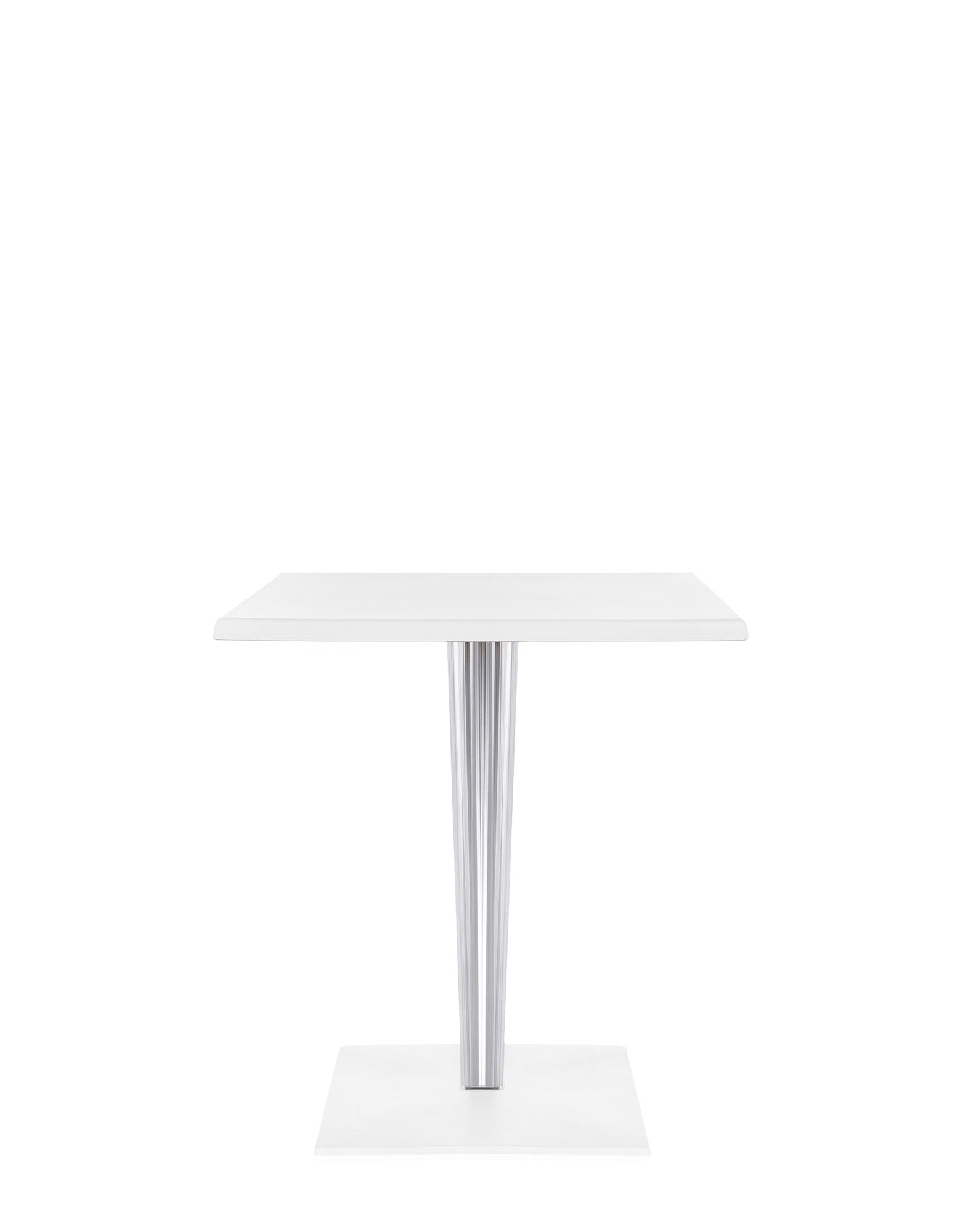 Top Top Per DR. Quadrato Bar Table by Kartell #WHITE/70 cm/