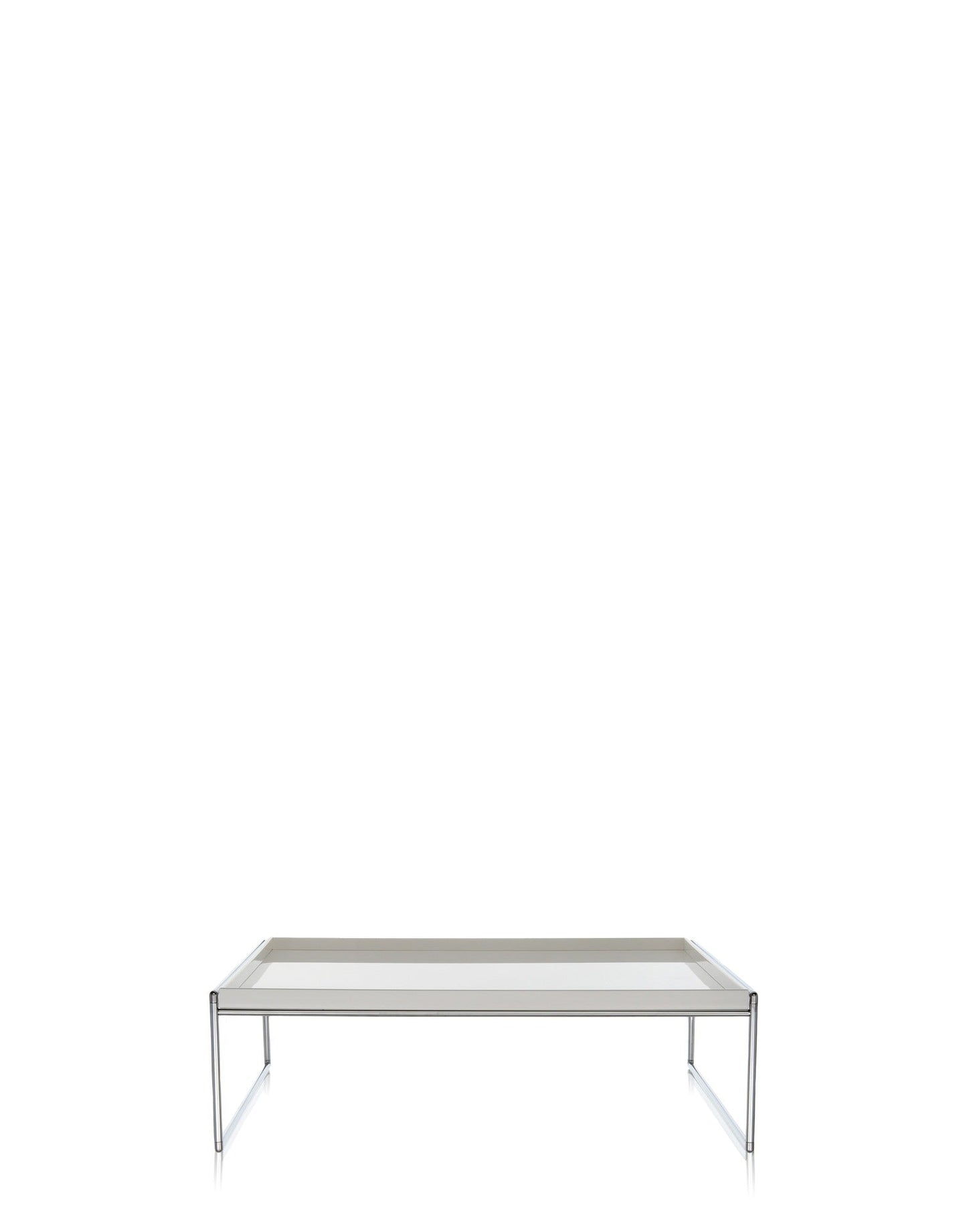 Trays Side Table 80 CM X 80 CM by Kartell #WHITE