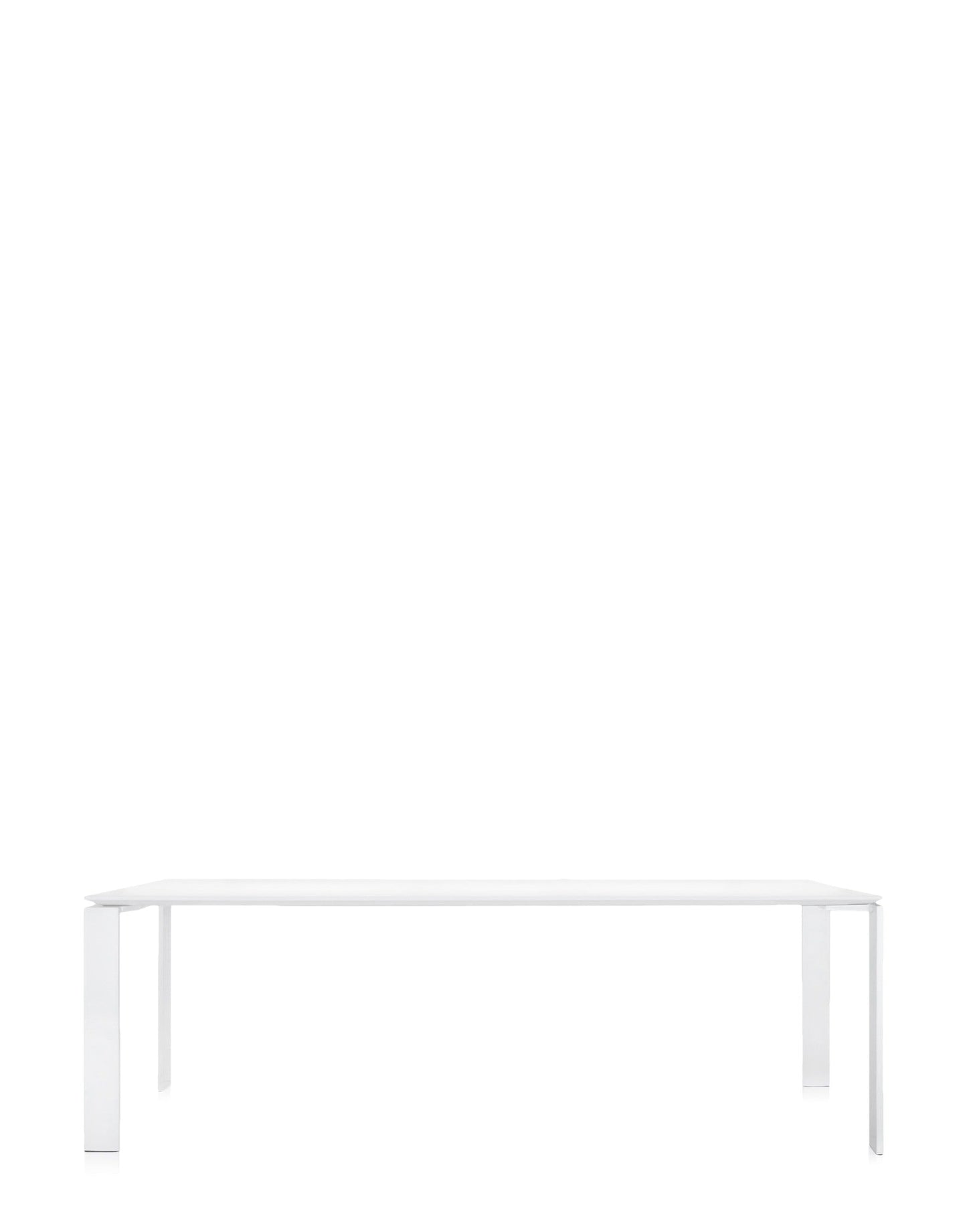 Four Soft Touch Desk by Kartell #WHITE/WHITE/223x79 cm/