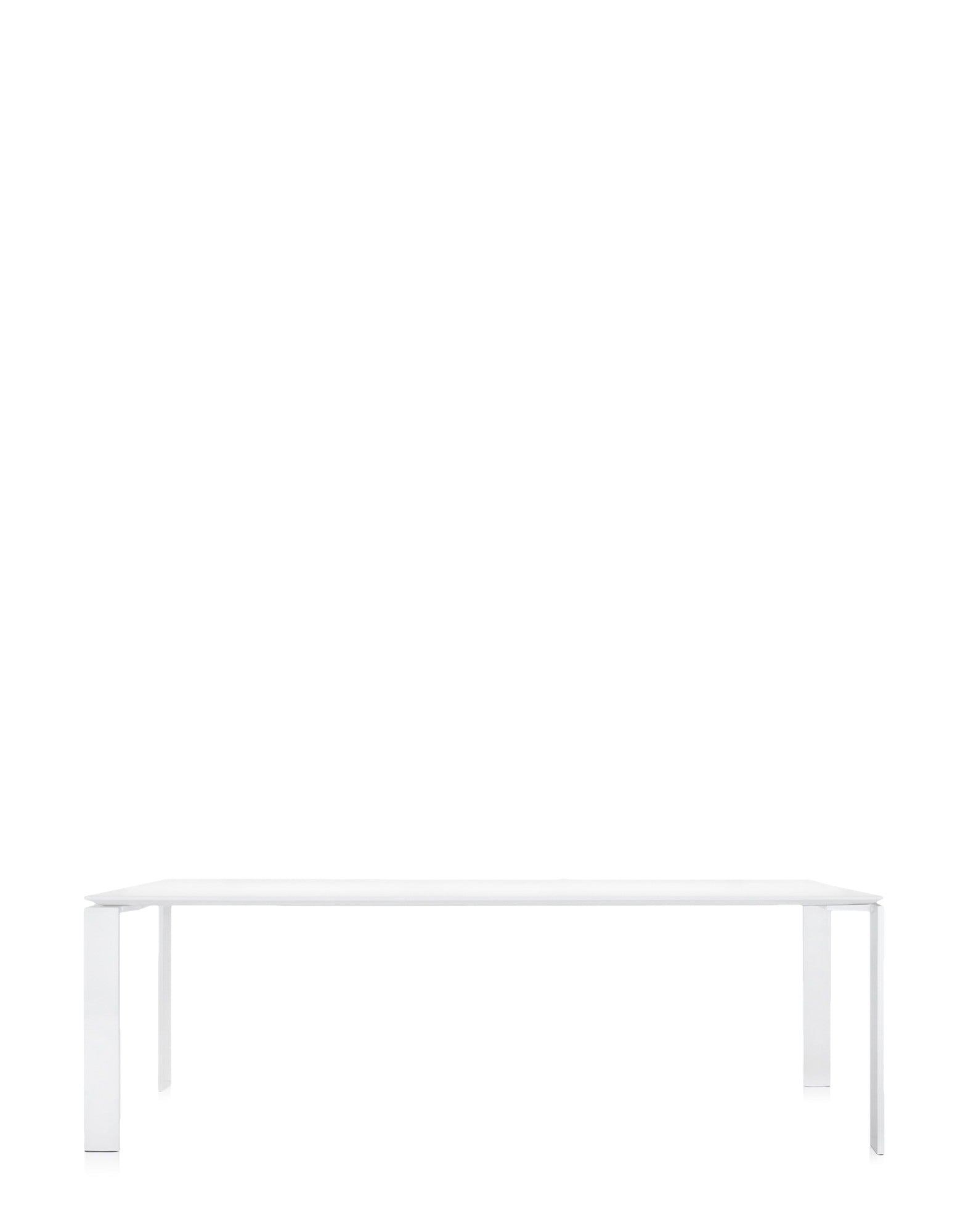 Four Soft Touch Desk by Kartell #WHITE/WHITE/223x79 cm/