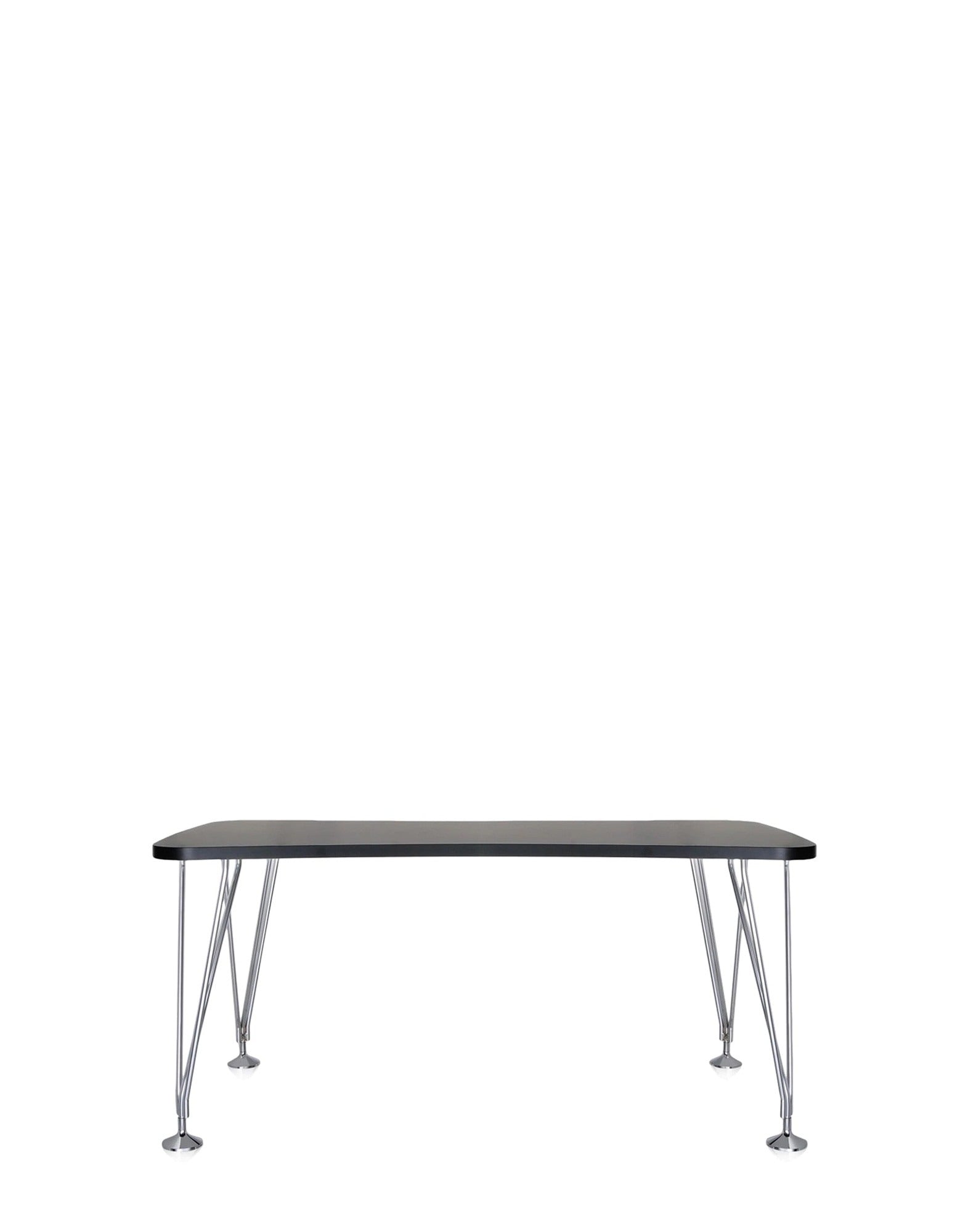 Max Desk by Kartell #SLATE/CHROME/160x80 cm/