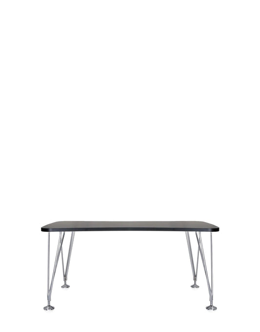 Max Desk by Kartell #SLATE/CHROME/160x80 cm/