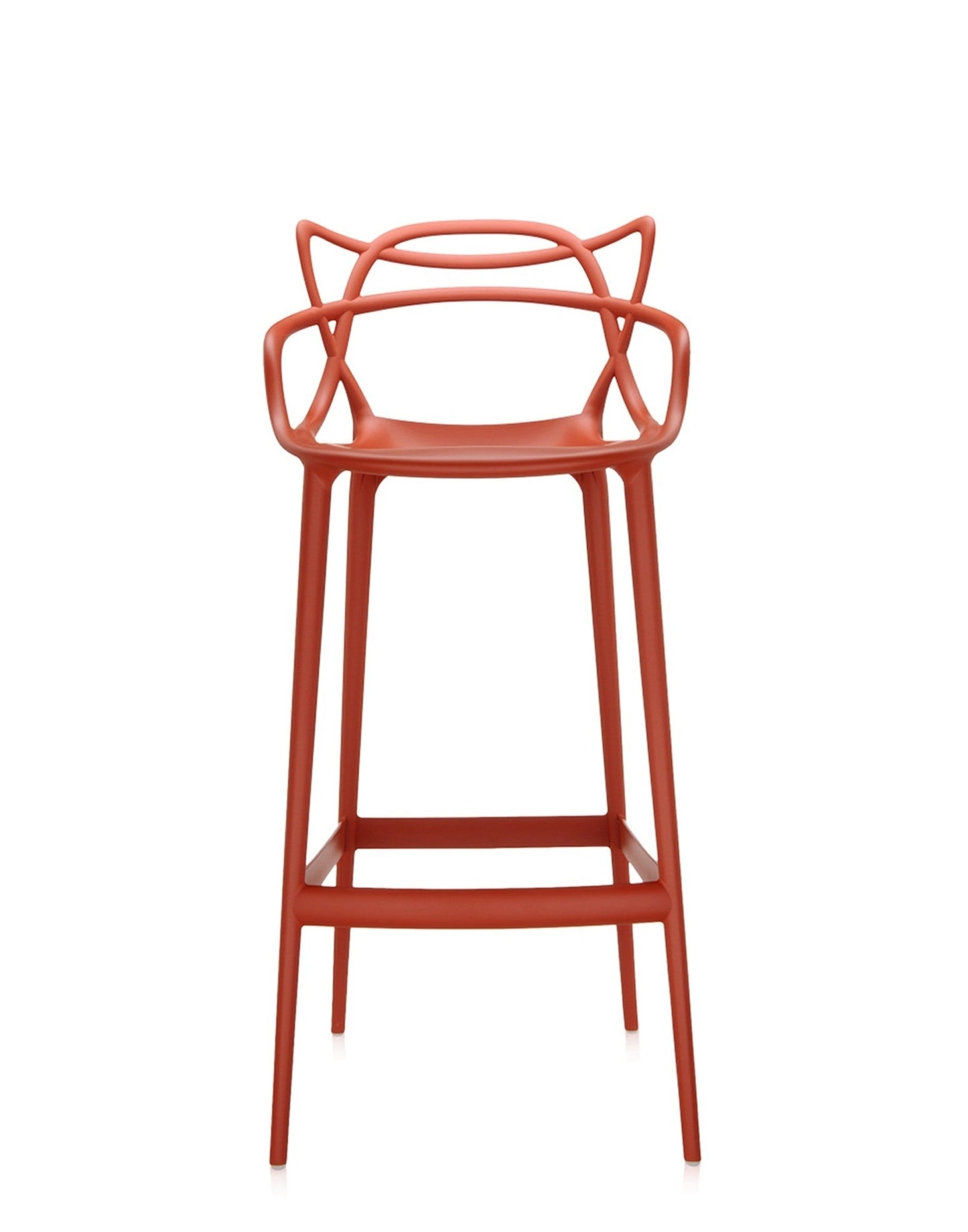 Masters Bar Stool by Kartell #RUSSET/75 cm/