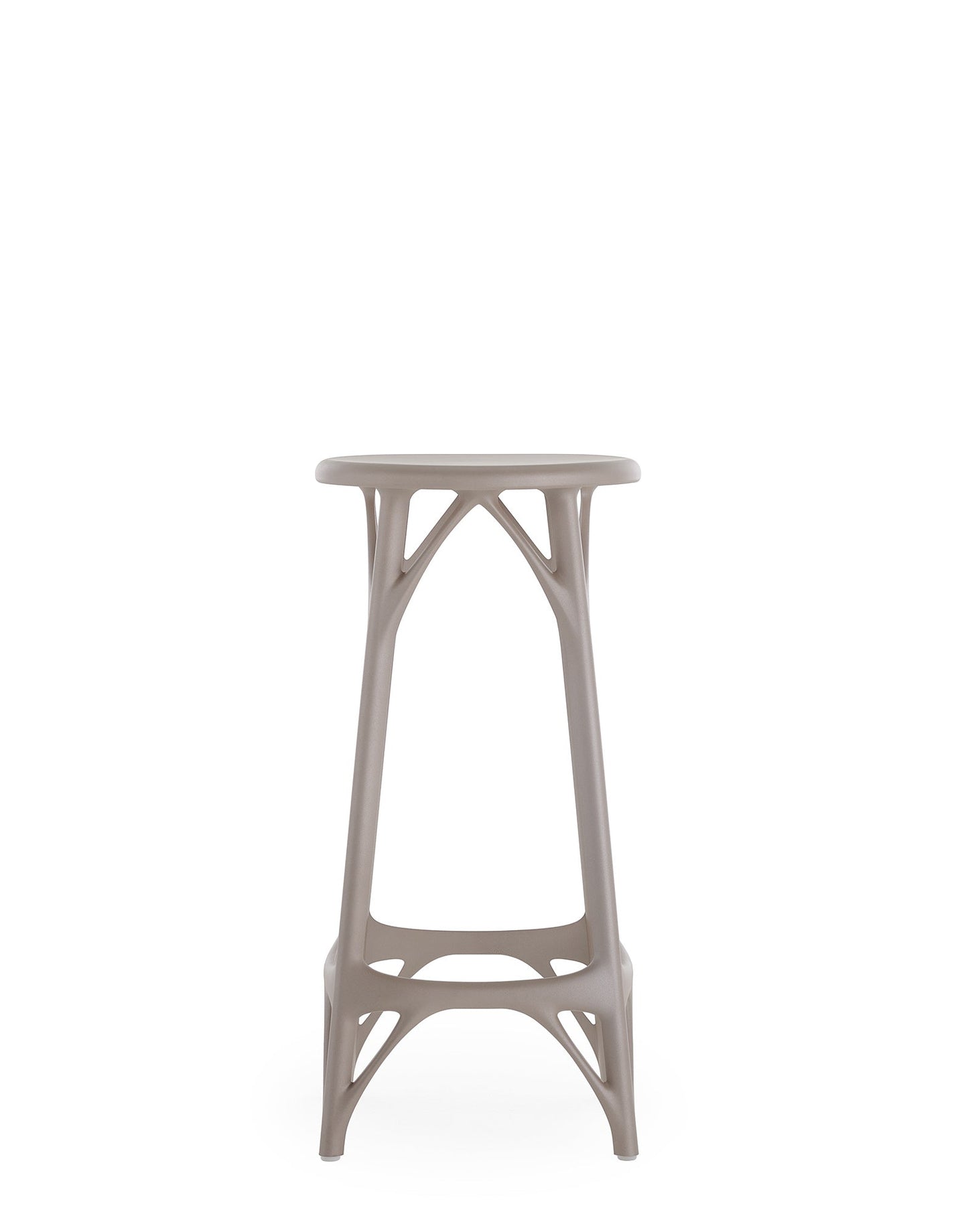 A.I. Bar Stool by Kartell #GREY/65cm/