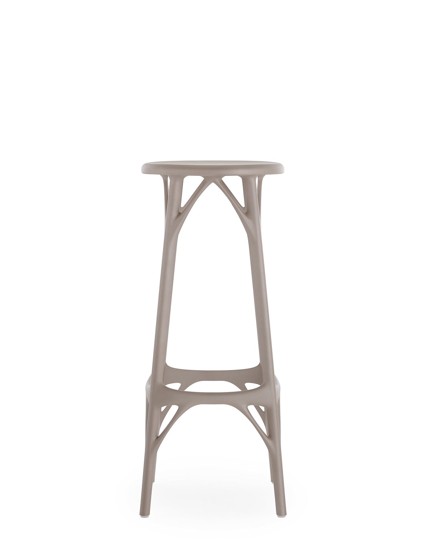 A.I. Bar Stool by Kartell #GREY/75cm/