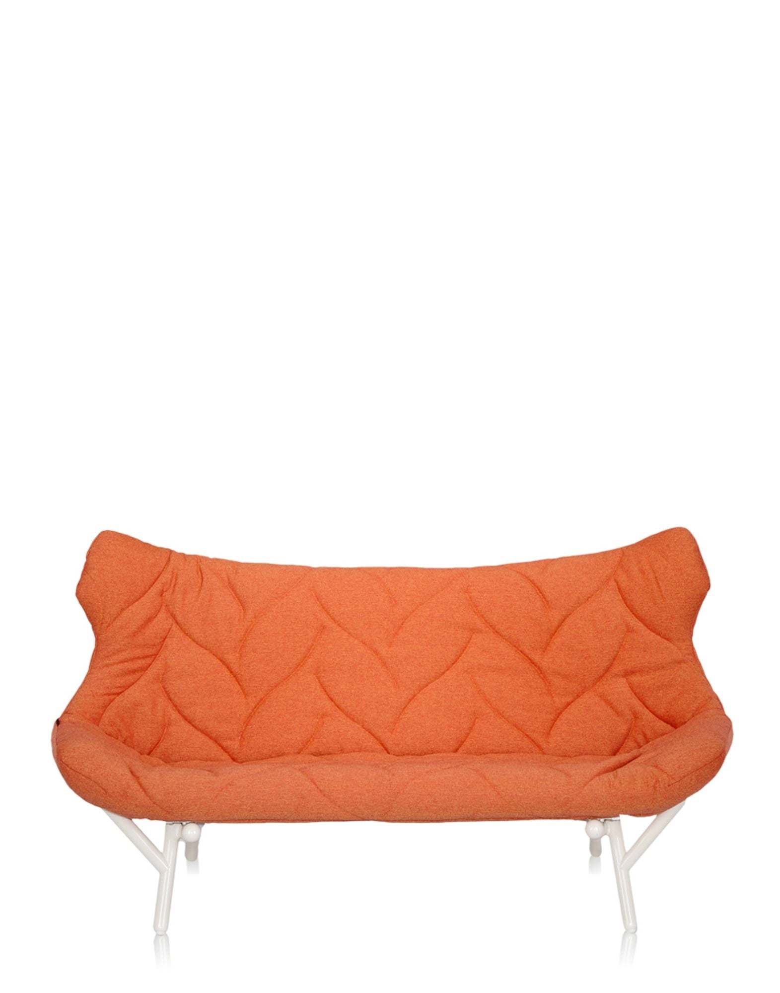 Foliage Sofa by Kartell #TREVIRA/ORANGE/WHITE