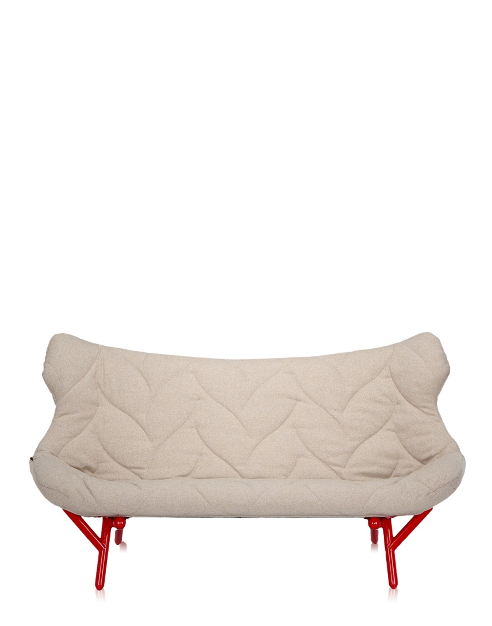 Foliage Sofa by Kartell #TREVIRA/BEIGE/RED