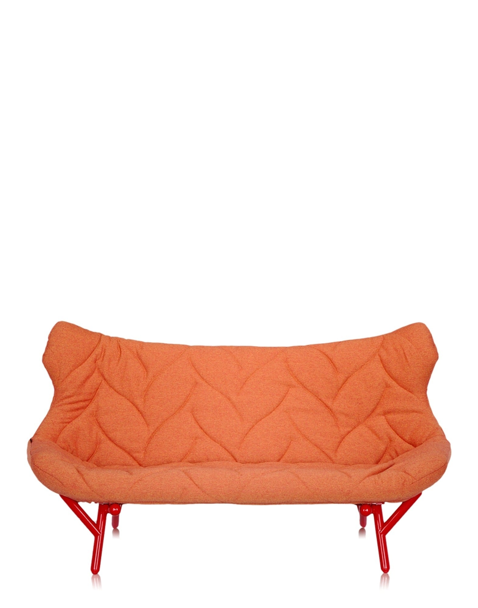 Foliage Sofa by Kartell #TREVIRA/ORANGE/RED