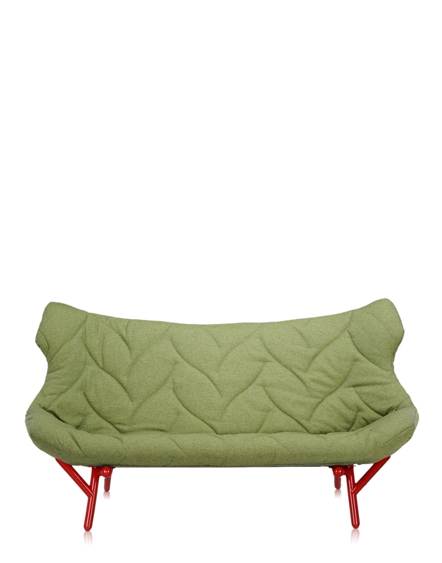 Foliage Sofa by Kartell #TREVIRA/GREEN/RED