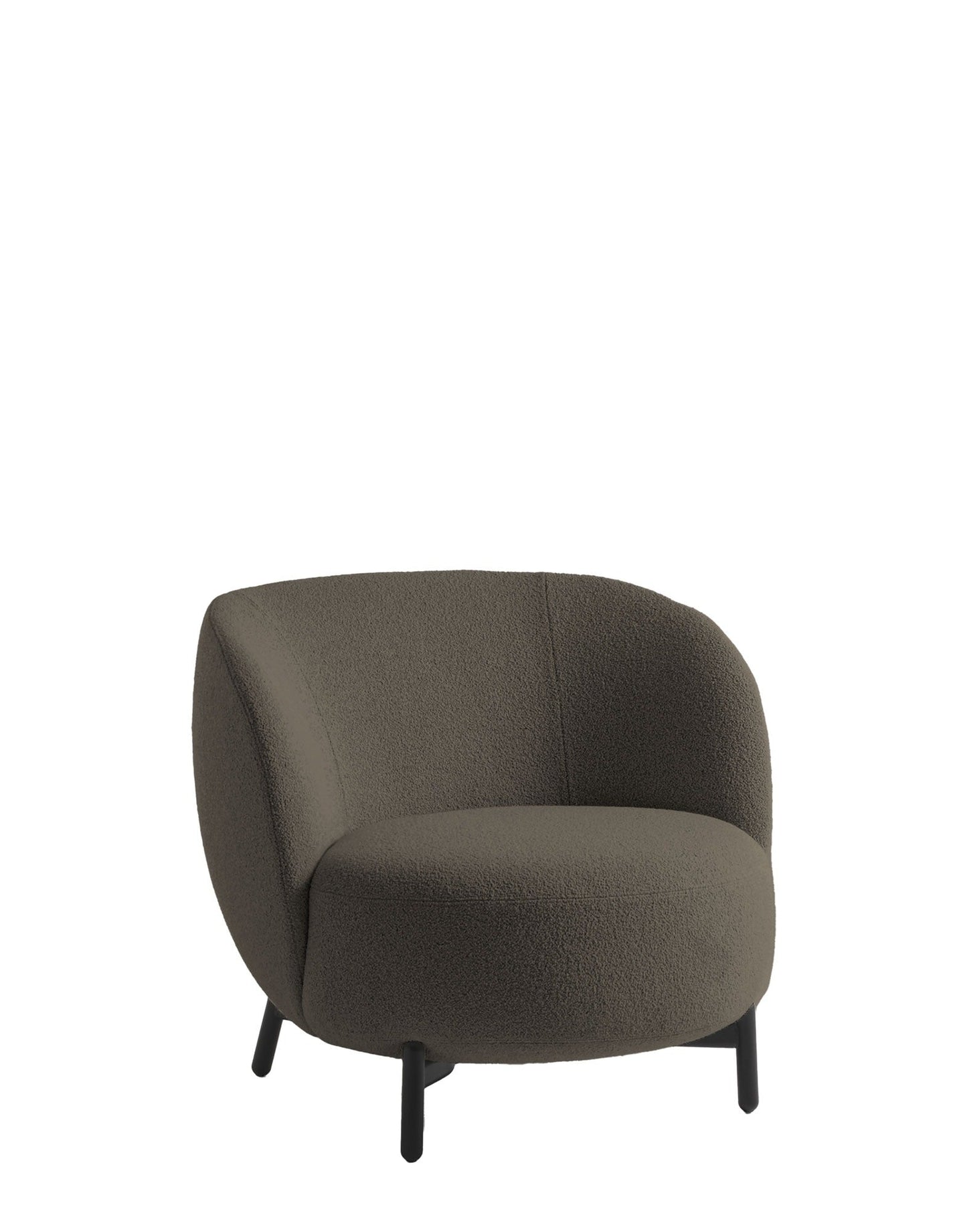 Lunam Armchair by Kartell #ORSETTO/BRICK RED/