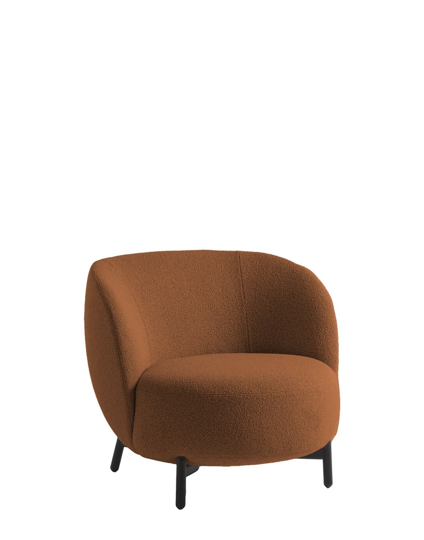 Lunam Armchair by Kartell #ORSETTO/RUSSET/