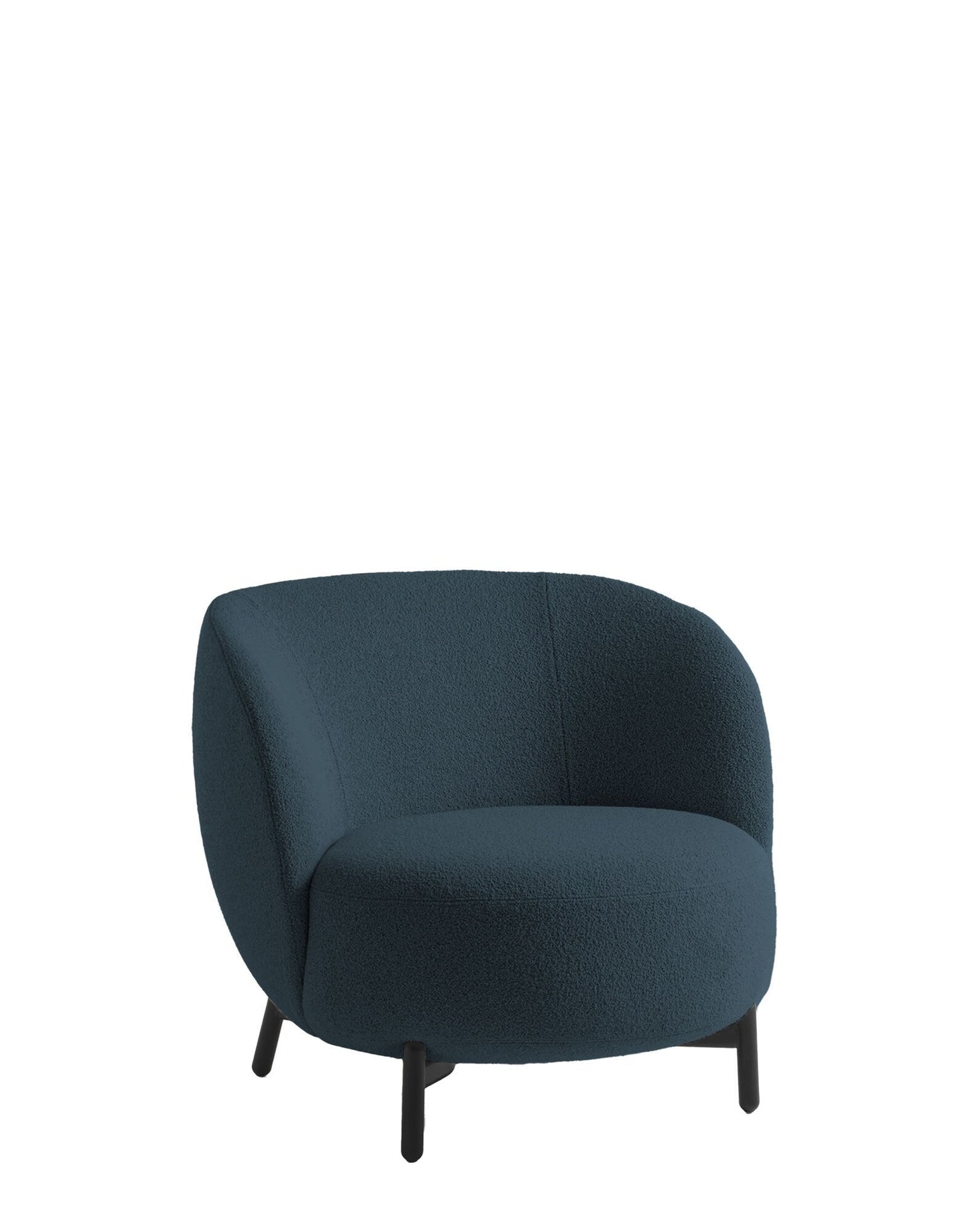 Lunam Armchair by Kartell #ORSETTO/BLUE/