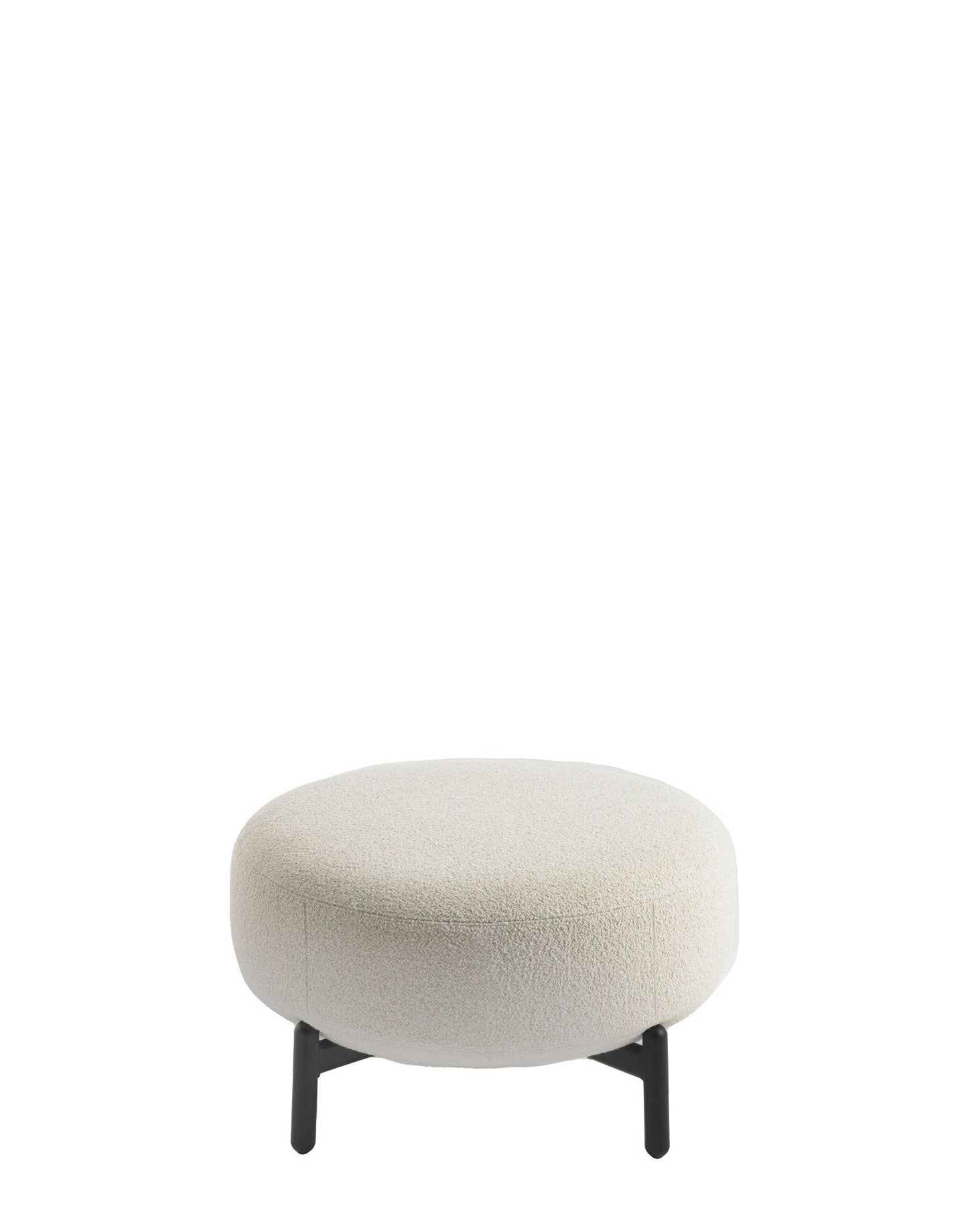 Lunam Pouf by Kartell #ORSETTO/WHITE/