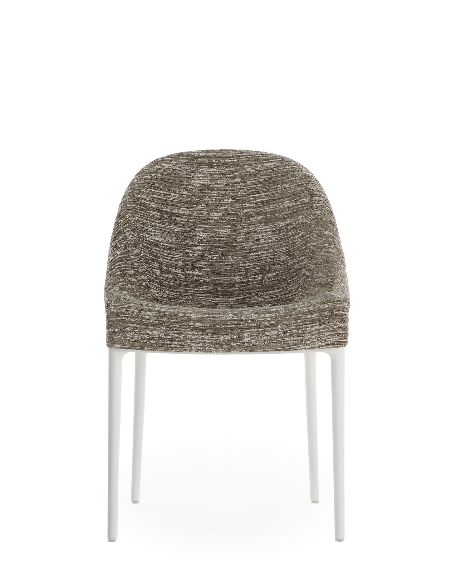 Eleganza Ela Chair by Kartell #TAUPE/WHITE/