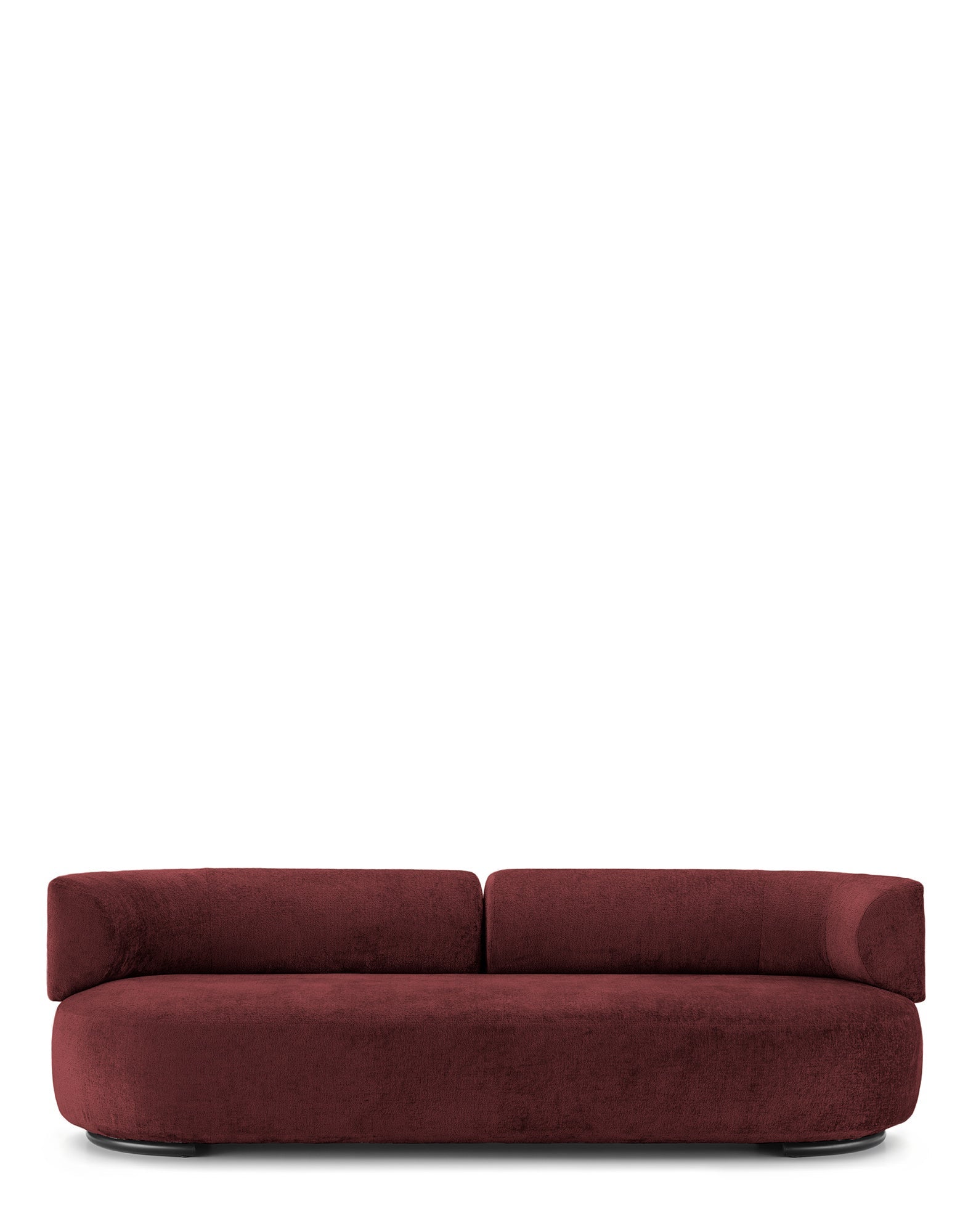 K-WAIT Sofa by Kartell #CHENILLE/BORDEAUX/