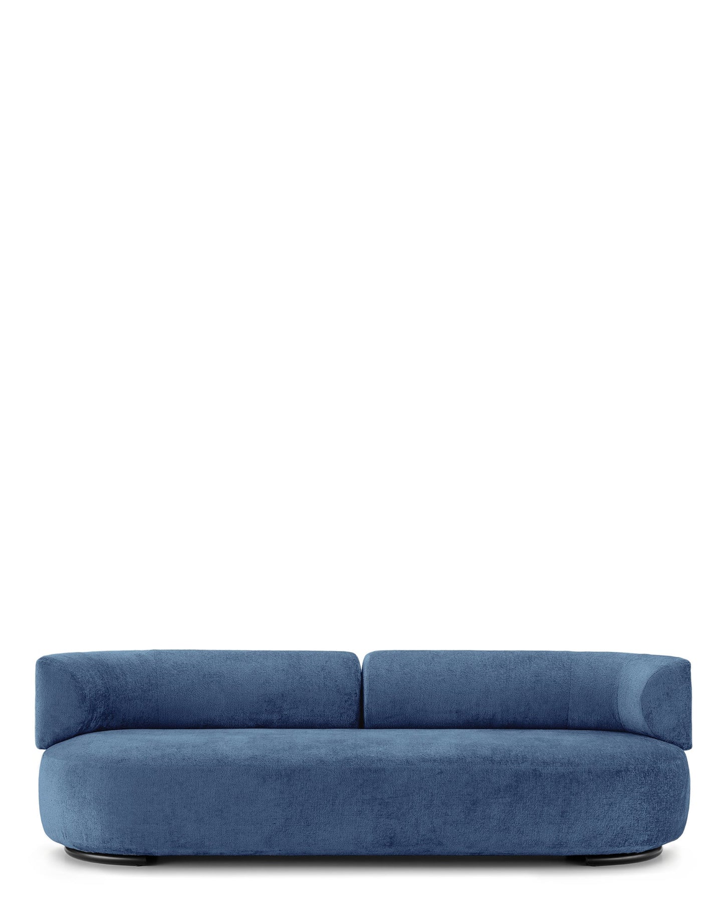 K-WAIT Sofa by Kartell #CHENILLE/LIGHT BLUE/