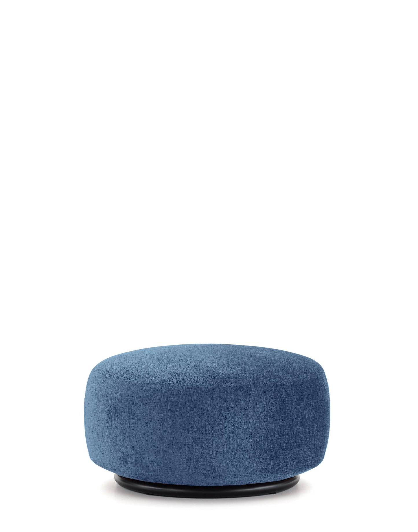 K-WAIT Pouf by Kartell #CHENILLE/LIGHT BLUE/