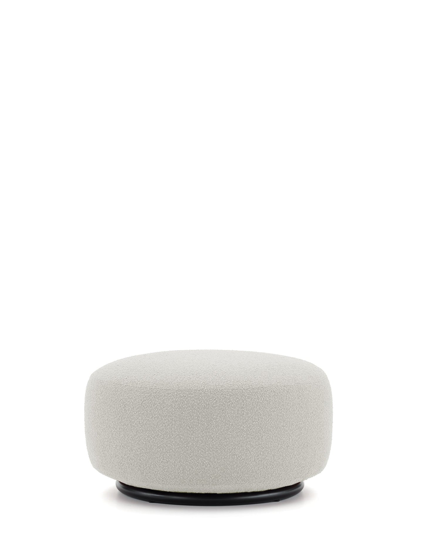 K-WAIT Pouf by Kartell #BOUCLÈ/ECRÙ/