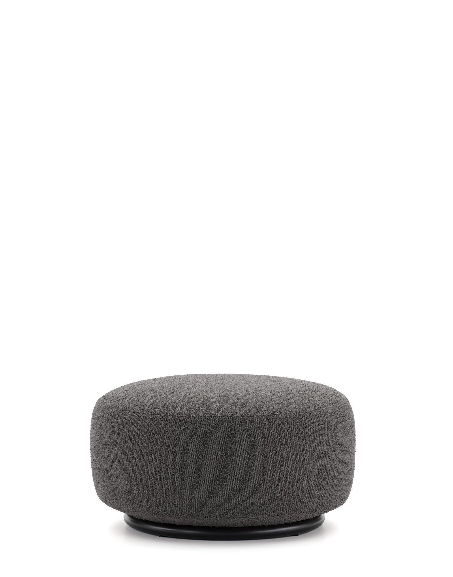 K-WAIT Pouf by Kartell #BOUCLÈ/GREY/