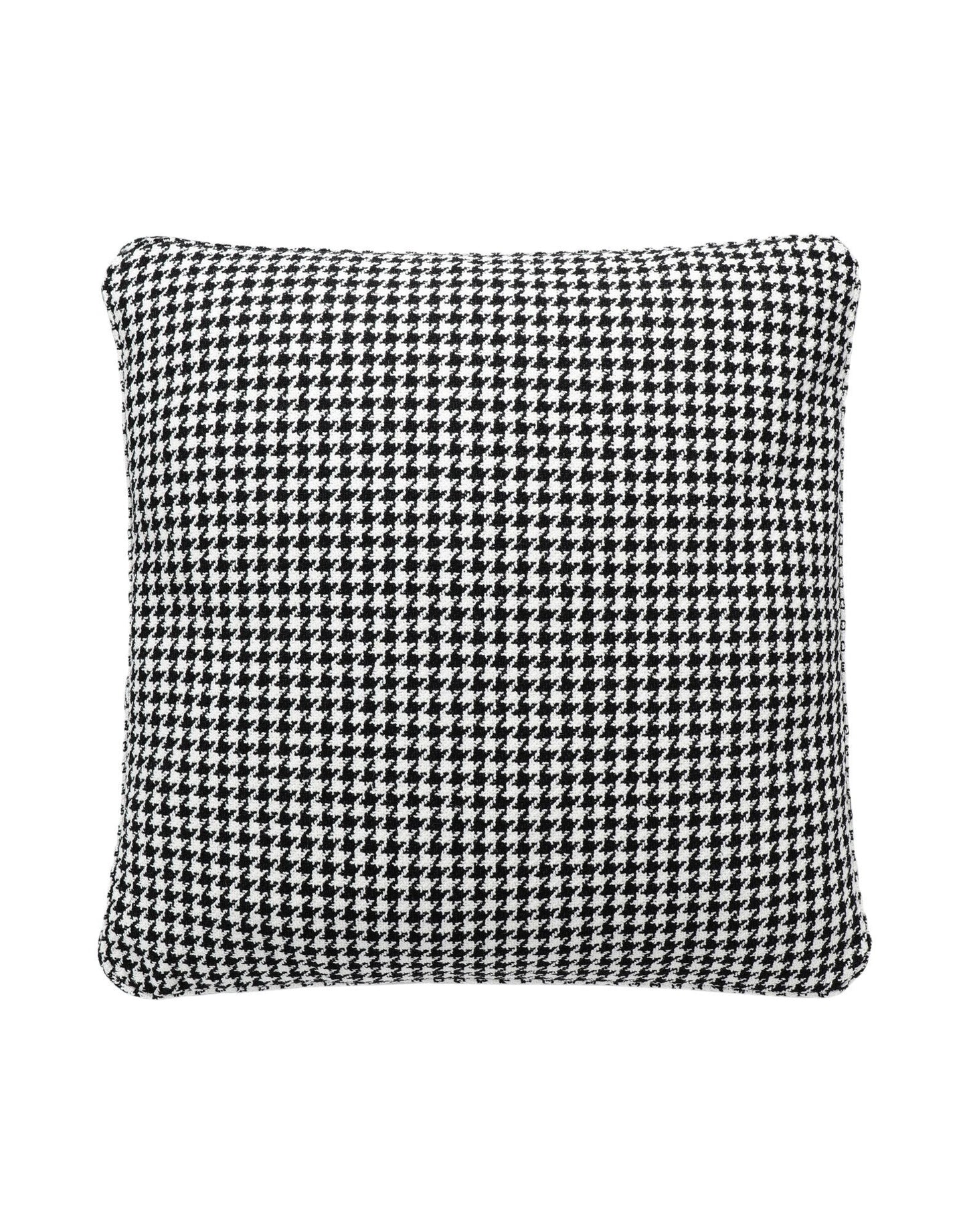 CUSHION (48x48) by Kartell #Houndstooth/BLACK/