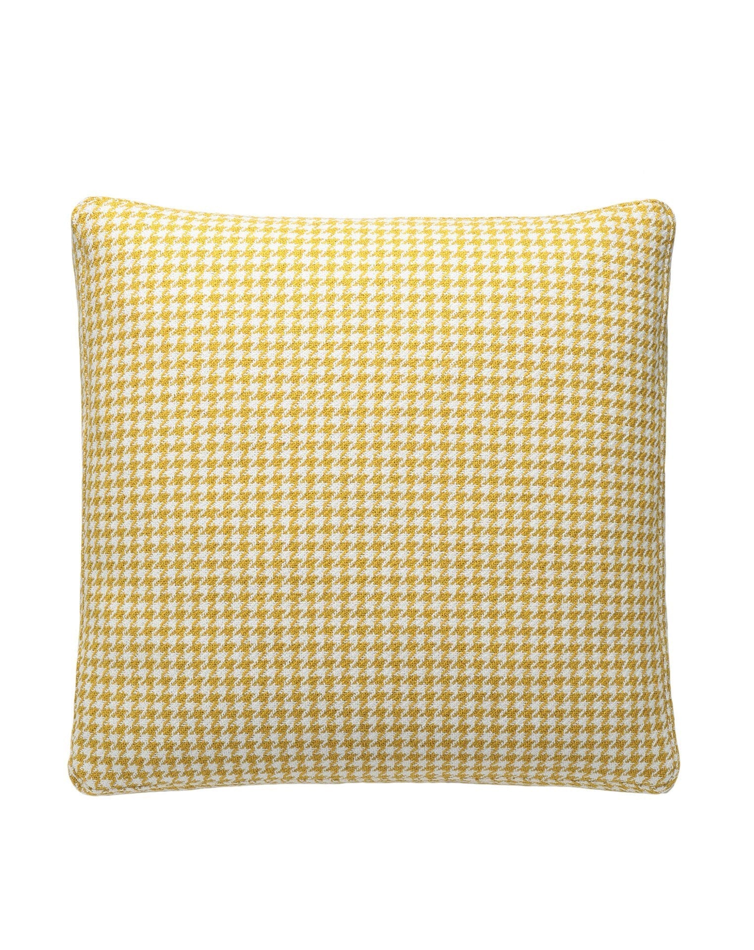 CUSHION (48x48) by Kartell #Houndstooth/MUSTARD/