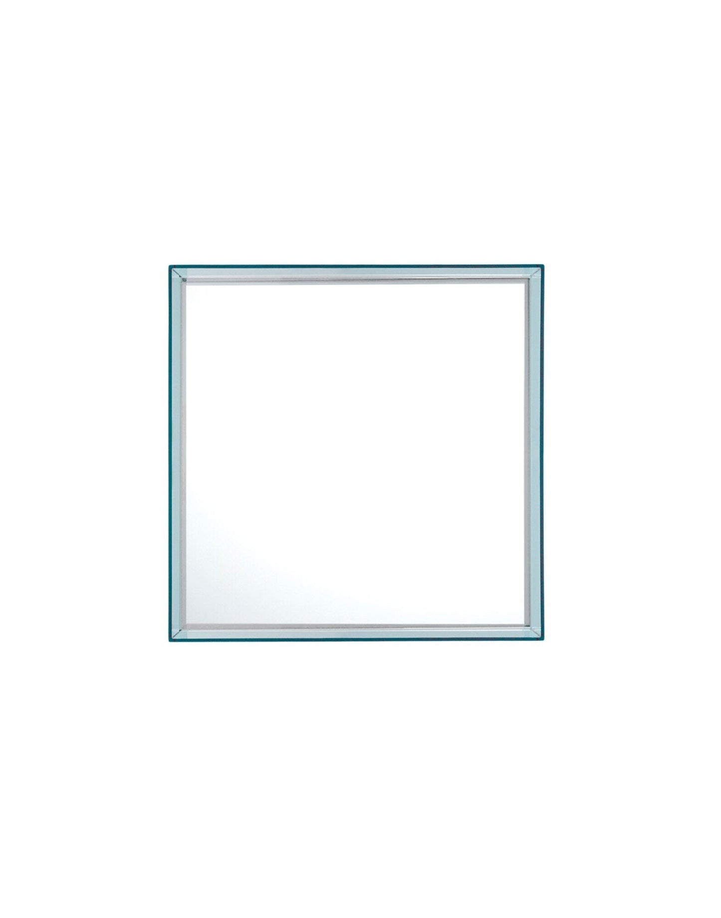 Only Me Square Wall Mirror by Kartell #LIGHT BLUE