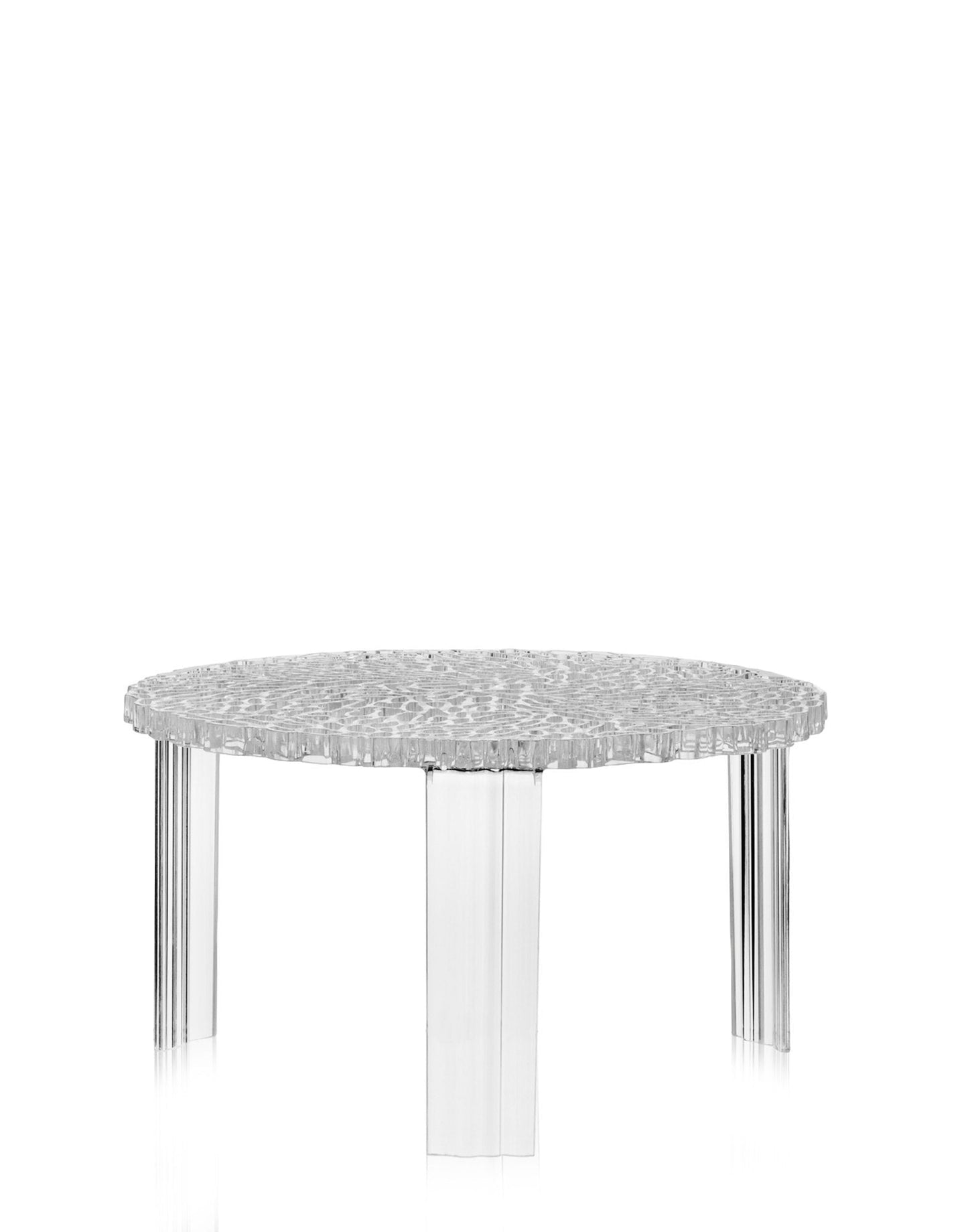 T-TABLE by Kartell #CRYSTAL/28 cm/