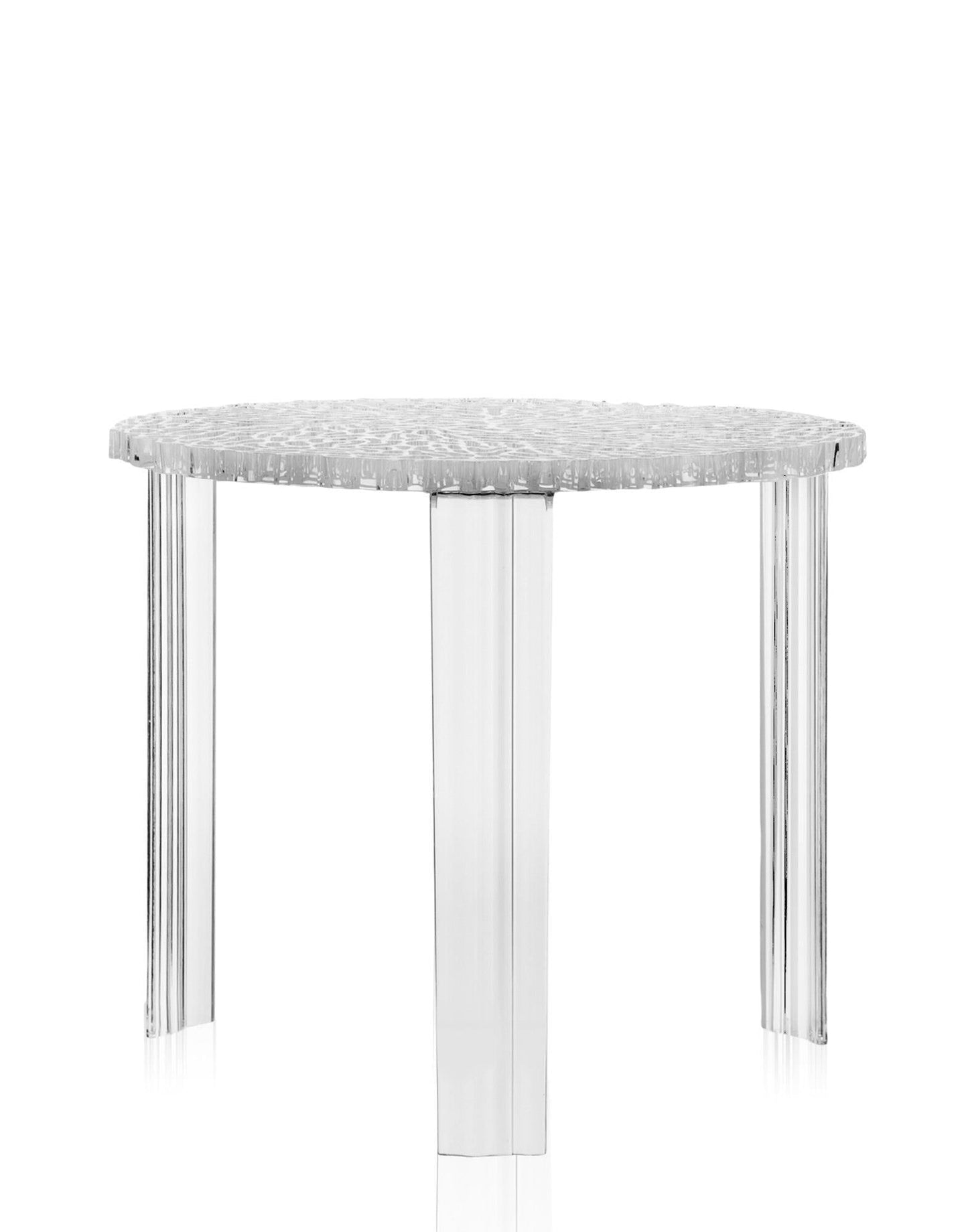 T-TABLE by Kartell #CRYSTAL/44 cm/