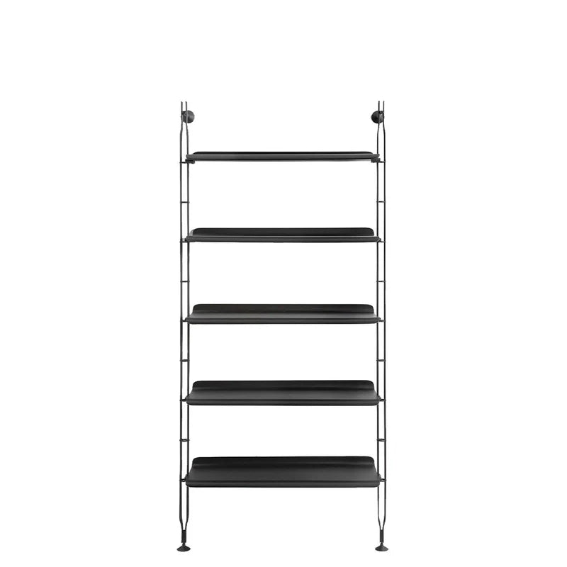 Adam Wood Shelf (1 Column) by Kartell #ASH BLACK/BLACK