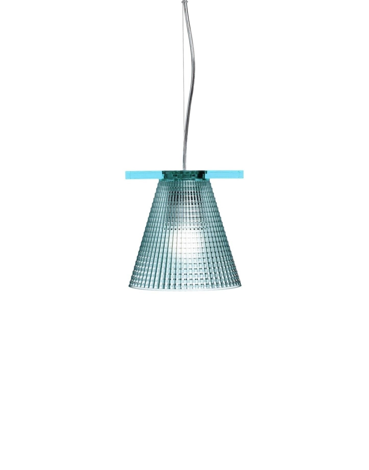 Light-Air Transparent Pendant Lamp by Kartell #LIGHT BLUE