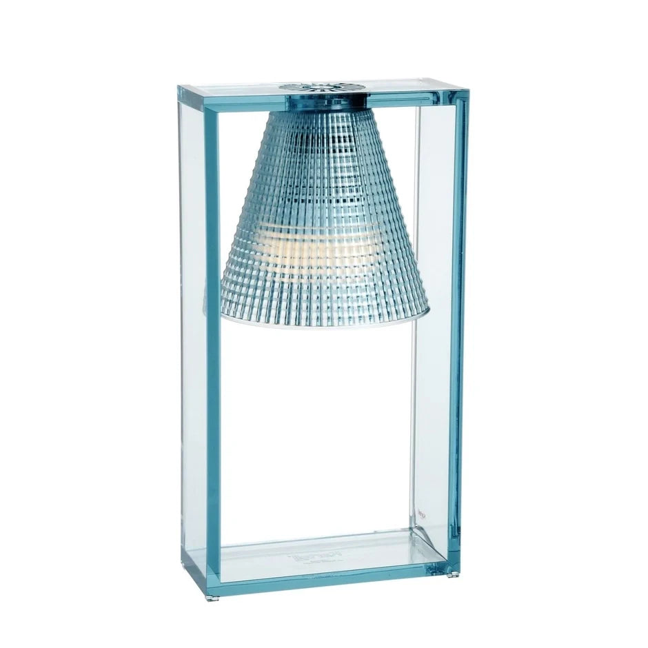 Light-Air Transparent Table Lamp by Kartell #LIGHT BLUE