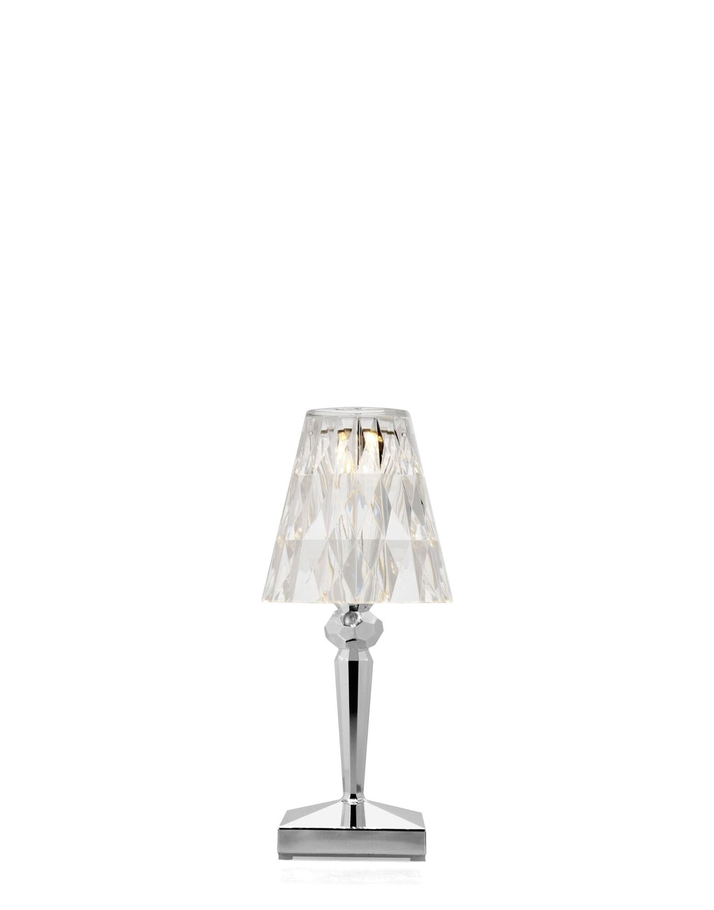 Battery Table Lamp by Kartell #Metal/CHROMED/