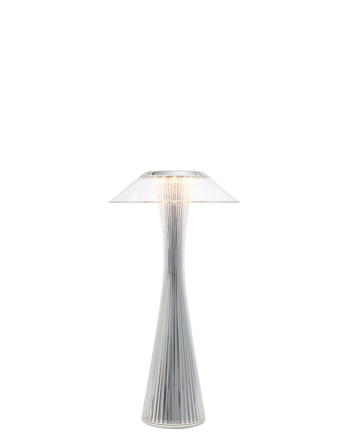 Space Indoor Table Lamp by Kartell #CHROMED