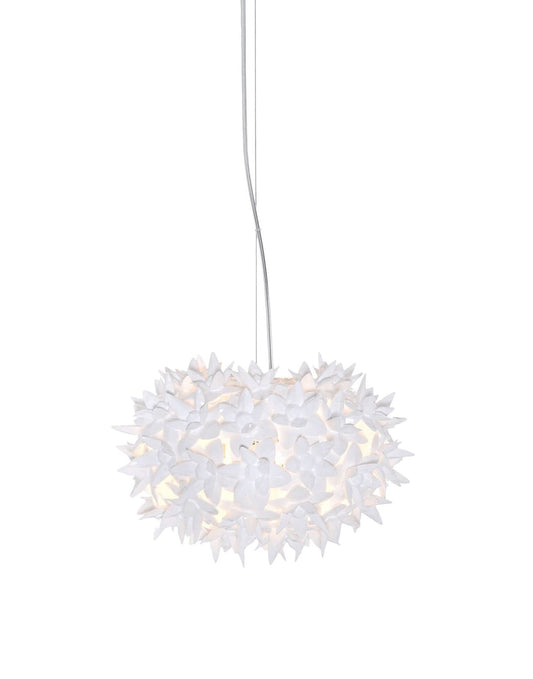 Bloom Small Pendant Lamp by Kartell #Normal/WHITE/