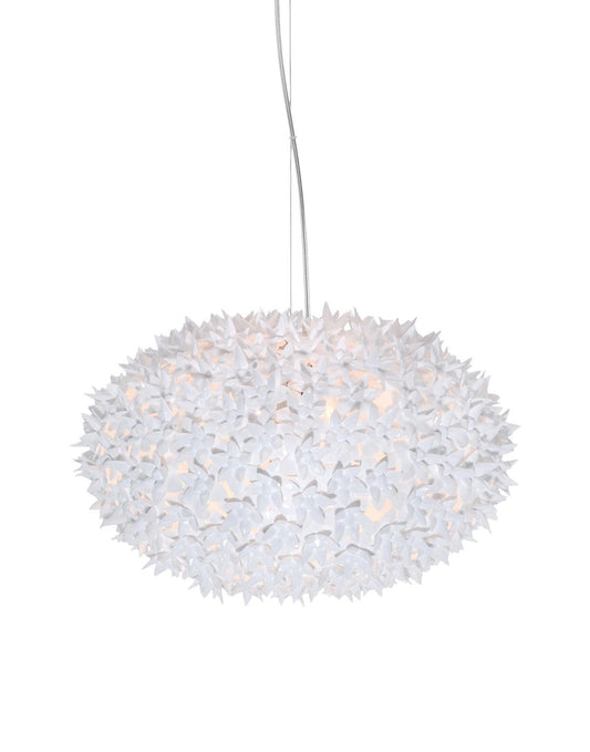 Bloom Medium Pendant Lamp by Kartell #Normal/WHITE/