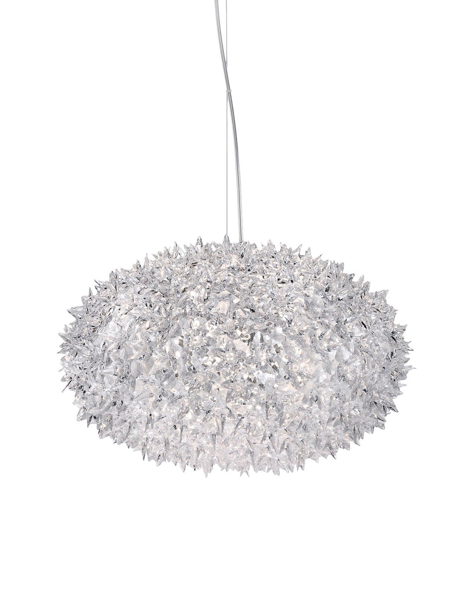 Bloom Medium Pendant Lamp by Kartell #Normal/CRYSTAL/