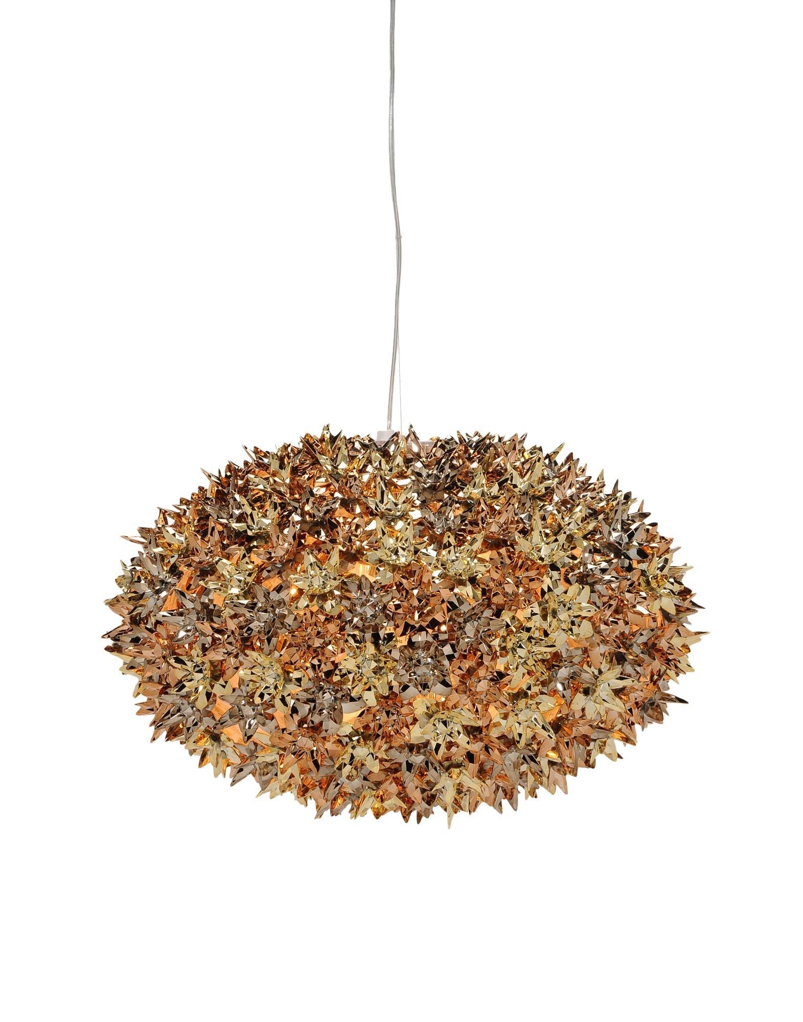 Bloom Medium Pendant Lamp by Kartell #METAL/METAL/