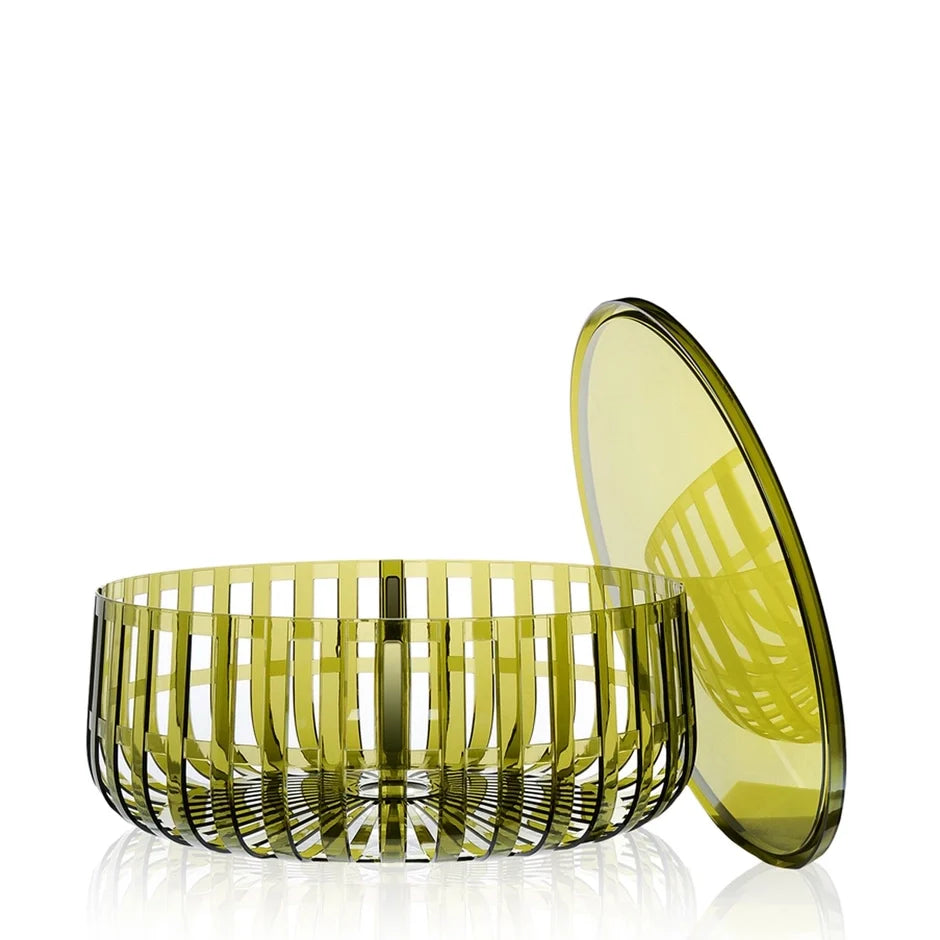 Panier Storage by Kartell #DARK GREEN