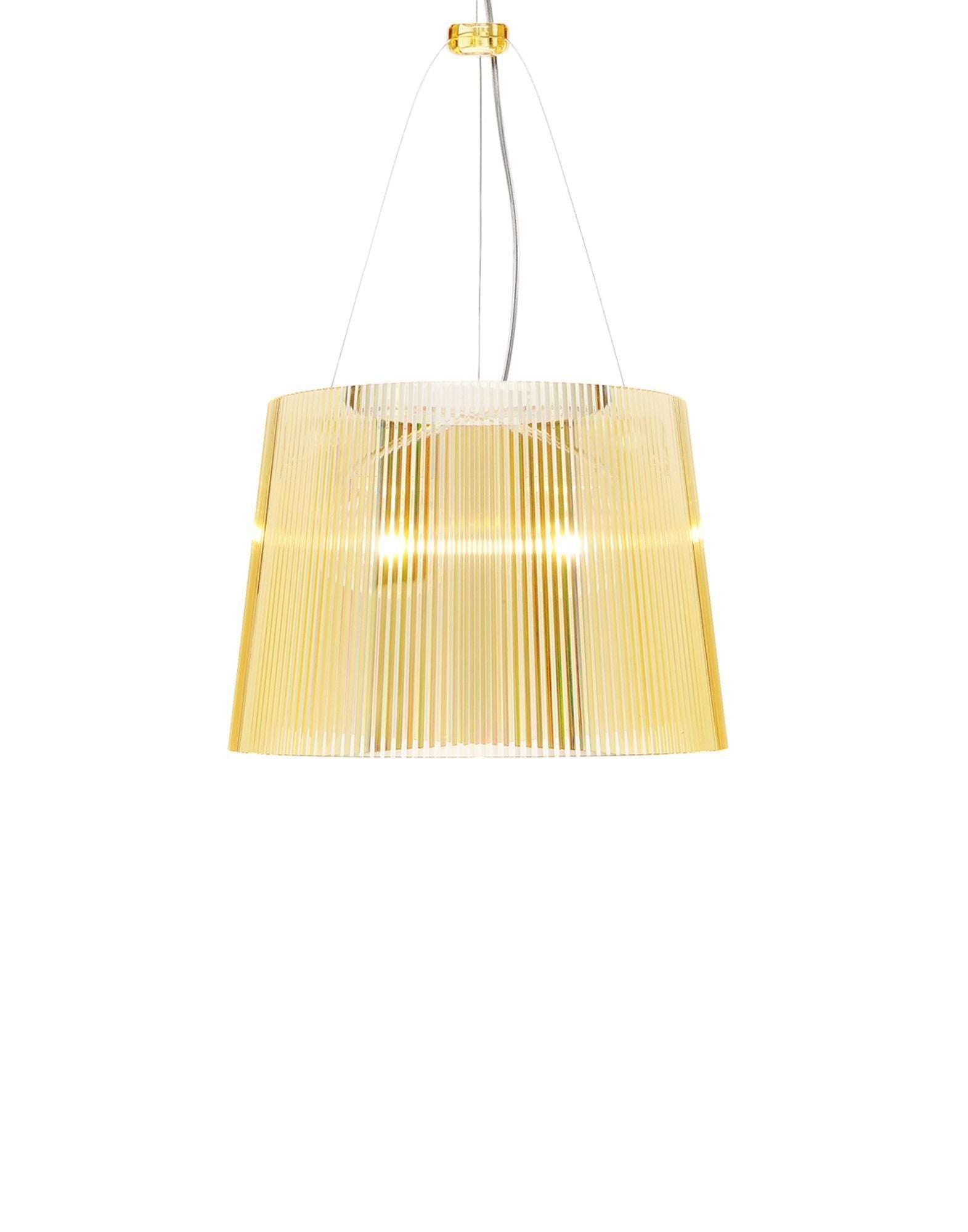 GE' Pendant Lamp by Kartell #TRANSPARENT/YELLOW/