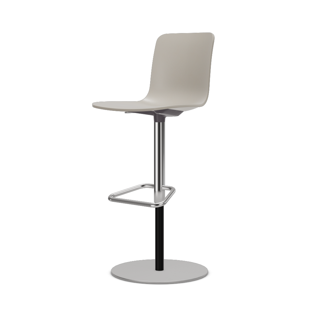 HAL RE Barstool (without seat upholstery) by Vitra #warm grey RE