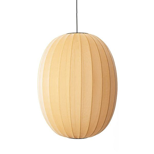 Knit-Wit Oval Pendant Lamp Ø65 by Made By Hand #Yellow