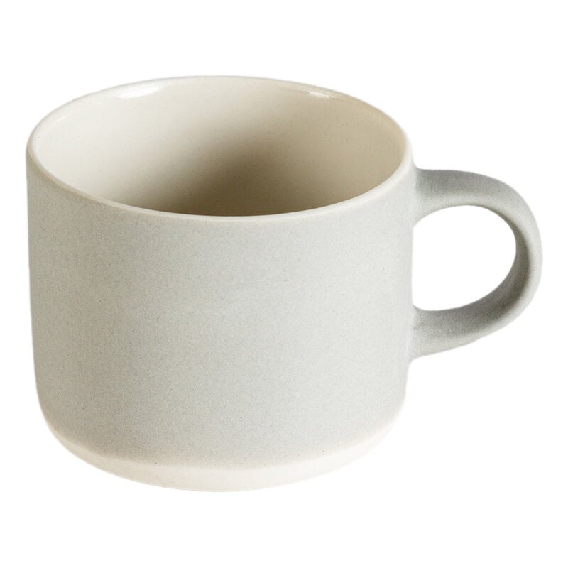 Kahvi cup by Lokal Helsinki #M, white - grey #