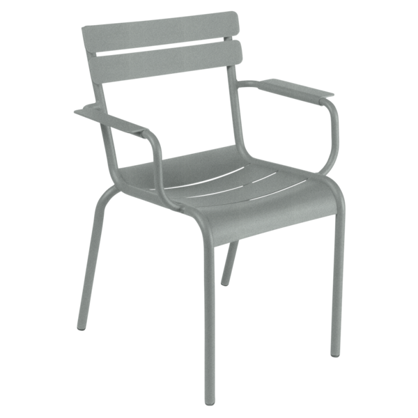 Luxembourg Armchair by Fermob #LAPILLI GREY