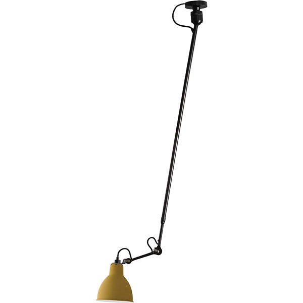 N302 Ceiling Lamp by Lampe Gras #Matt Yellow Large