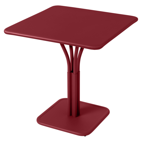 LUXEMBOURG PEDESTAL TABLE 71 X 71 CM WITH SOLID TOP by Fermob