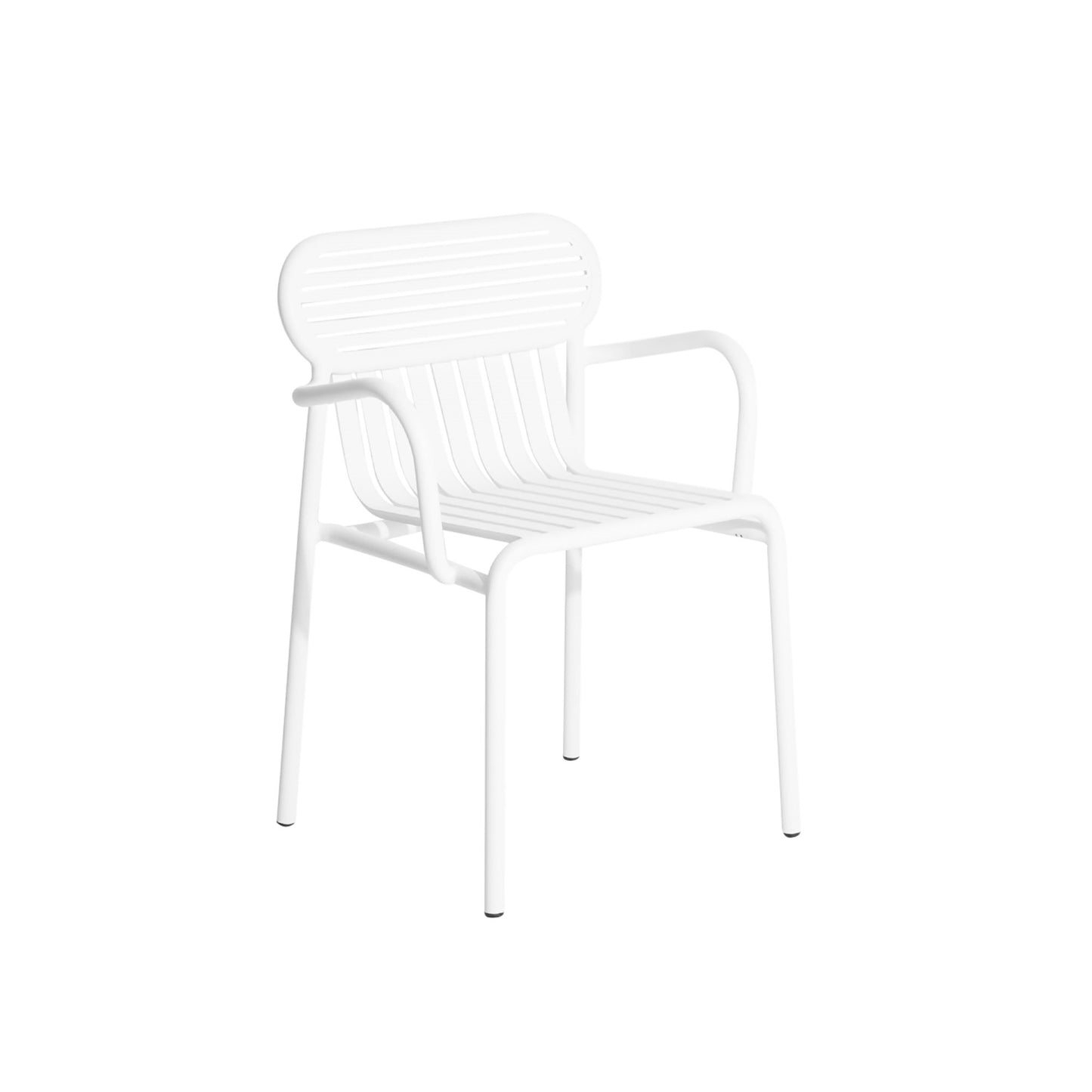 WEEK-END Dining Chair with Armrests by Petite Friture #White