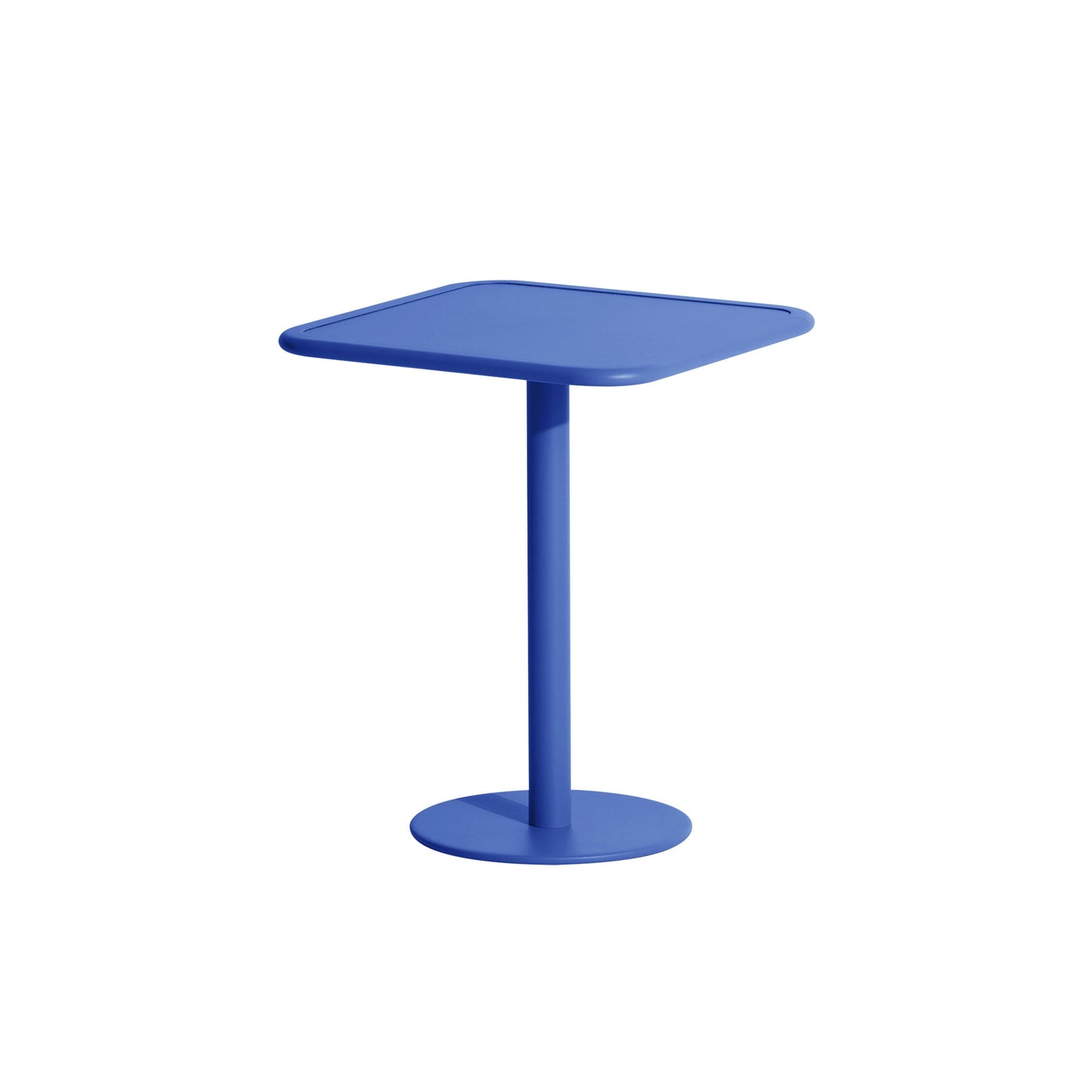 WEEK-END Square Café Table by Petite Friture #Blue