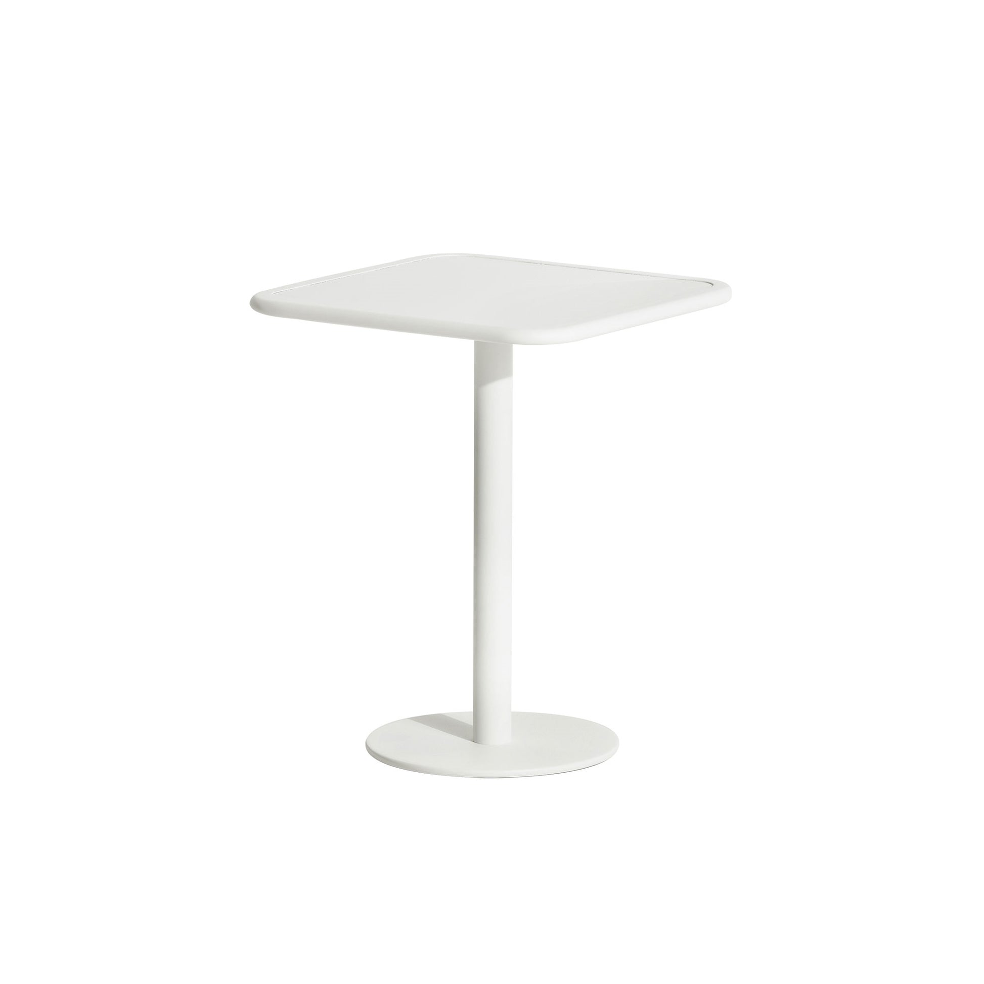 WEEK-END Square Café Table by Petite Friture #White