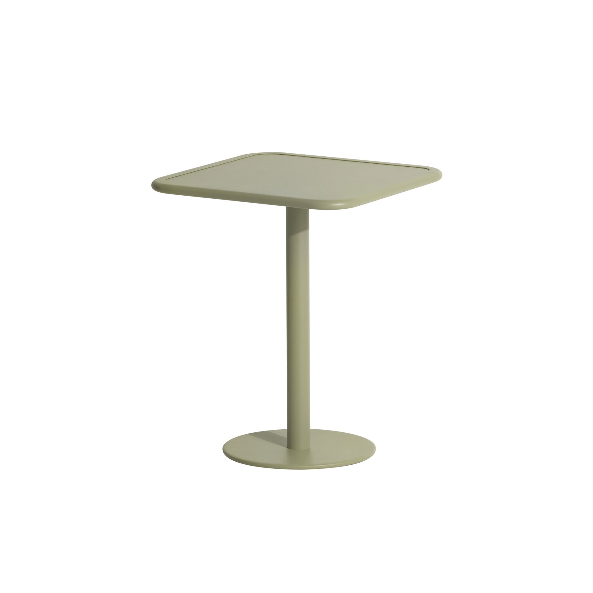 WEEK-END Square Café Table by Petite Friture #Jade green